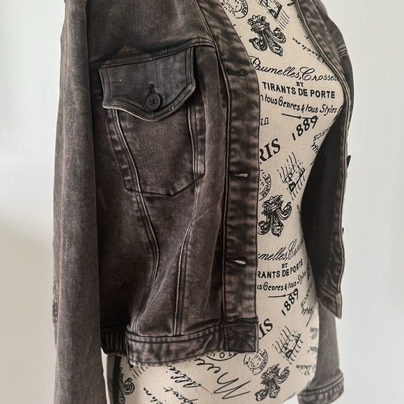 Anthropologie Cropped Denim Jacket - Picture 8 of 15